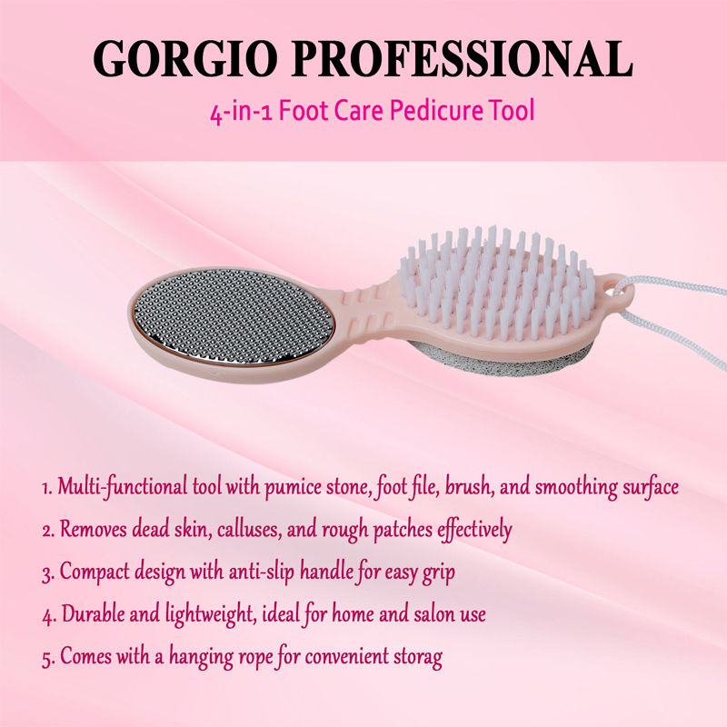 Gorgio Professional GCF9900 4 In 1 Foot Filer (Colour/ Shape May Vary)