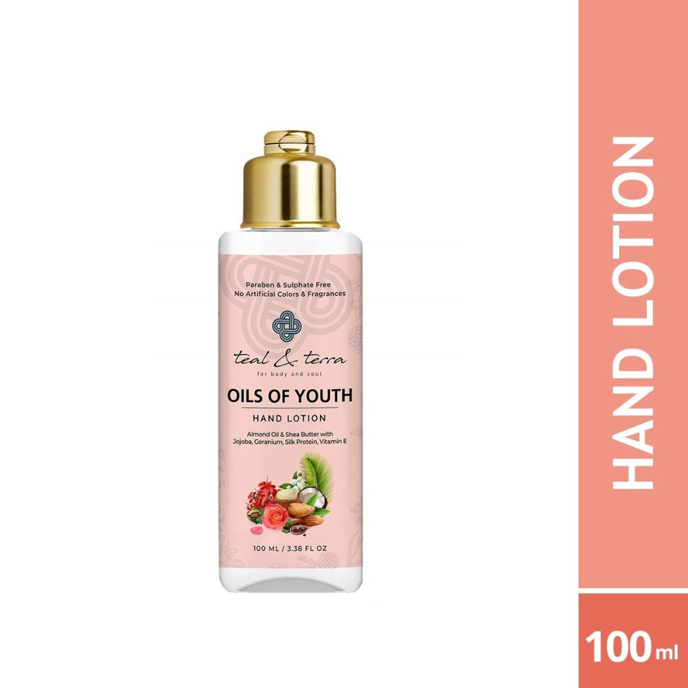 Teal & Terra Hand Lotion with Almond Oil & Shea Butter