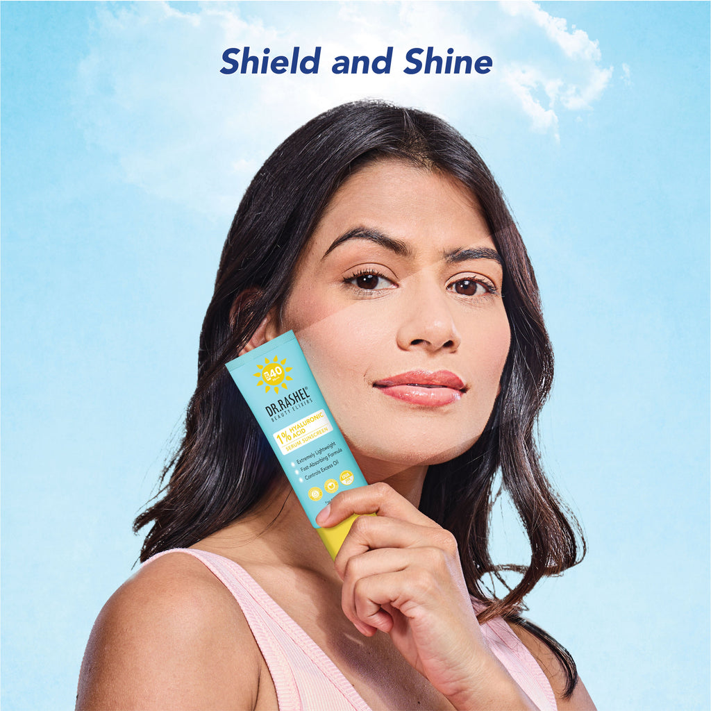 DR. RASHEL SPF 40 Serum Sunscreen With 1 Percent Hyaluronic Acid