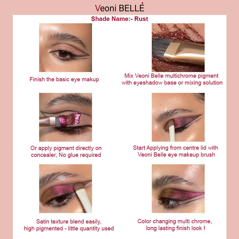 Veoni Belle Multichrome Duochrome Pigment Shade