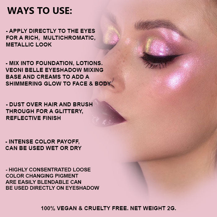 Veoni Belle Multichrome Duochrome Pigment Shade