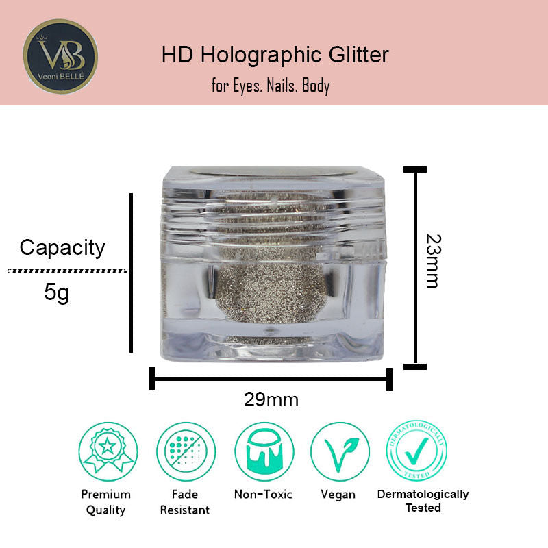 Veoni Belle Dark Starlit Glitter Eye Shadow