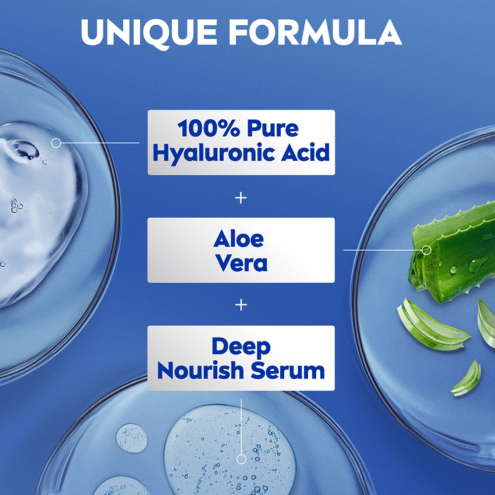 NIVEA Body Lotion, Aloe Hydration, with Aloe Vera, for Smooth, Hydrated Skin