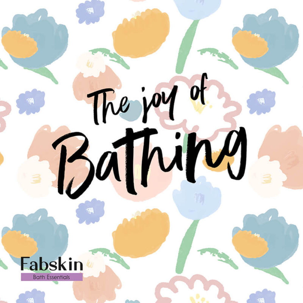 Fabskin Luxury Bathing Round Loofah Bath Sponge - Purple