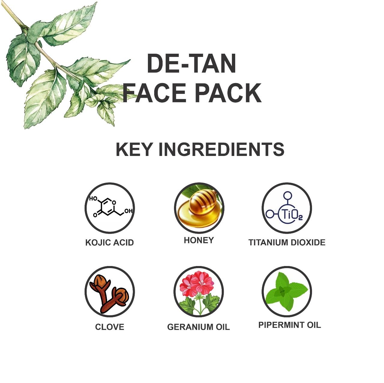 Love Earth De-Tan Face Pack