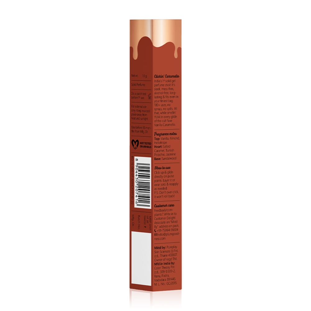 Plum Bodylovin' Vanilla Caramello Solid Perfume Stick