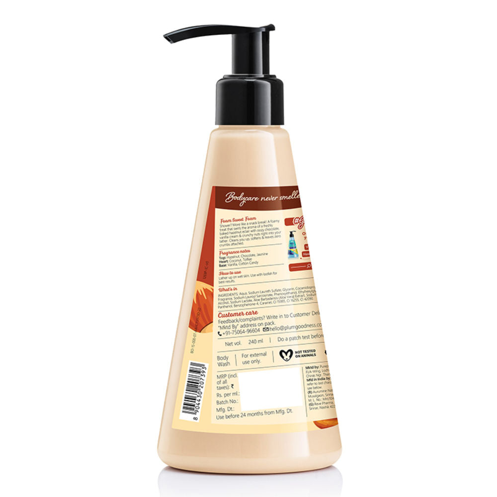 Plum BodyLovin' Hazelnut Eclair Body Wash | 240ml