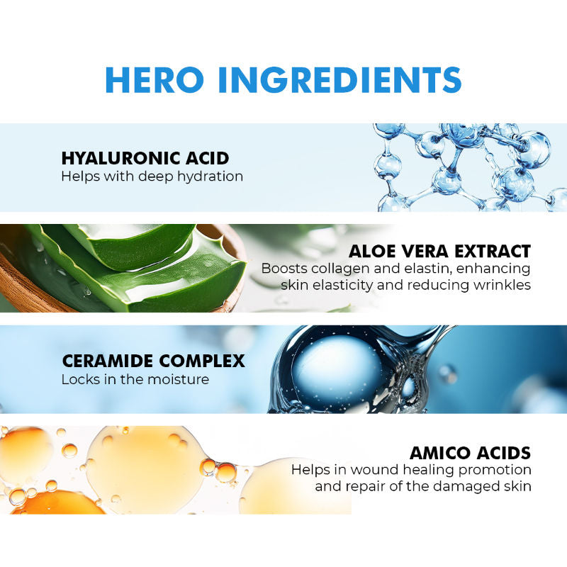 Conscious Chemist Hyaluronic Acid Lightweight Gel Moisturizer For Intense Hydration