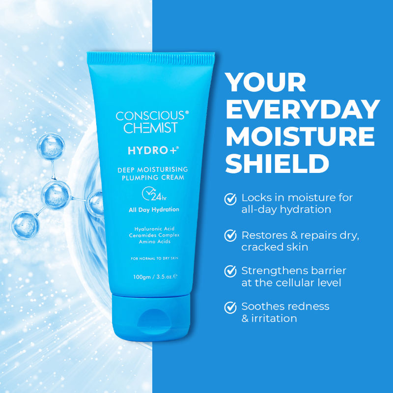 Conscious Chemist Hyaluronic Acid Lightweight Gel Moisturizer For Intense Hydration