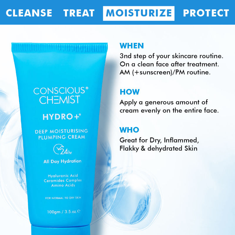 Conscious Chemist Hyaluronic Acid Lightweight Gel Moisturizer For Intense Hydration