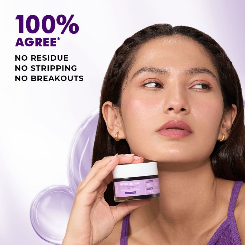 Conscious Chemist Berry Bright Soothing & Calming Face Mask