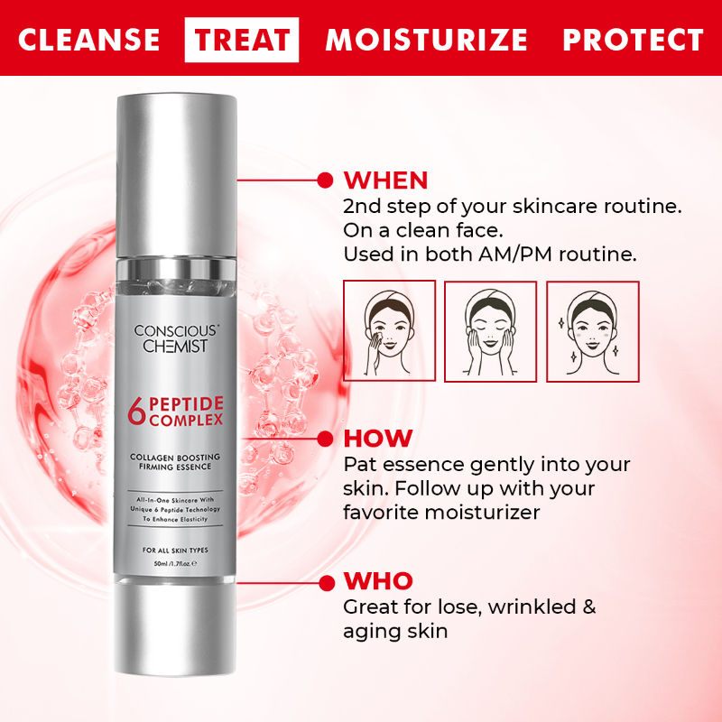 Conscious Chemist 6 Peptide Complex Collagen Boosting