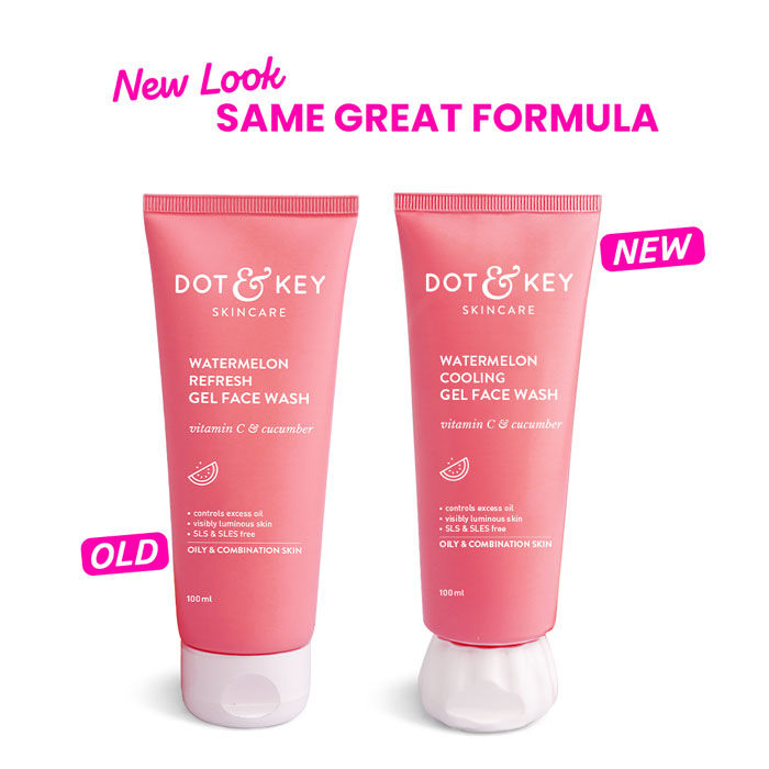 Dot & Key Watermelon & Vitamin C SuperGlow Gel Face Wash For Glowing Skin & Spots Reduction