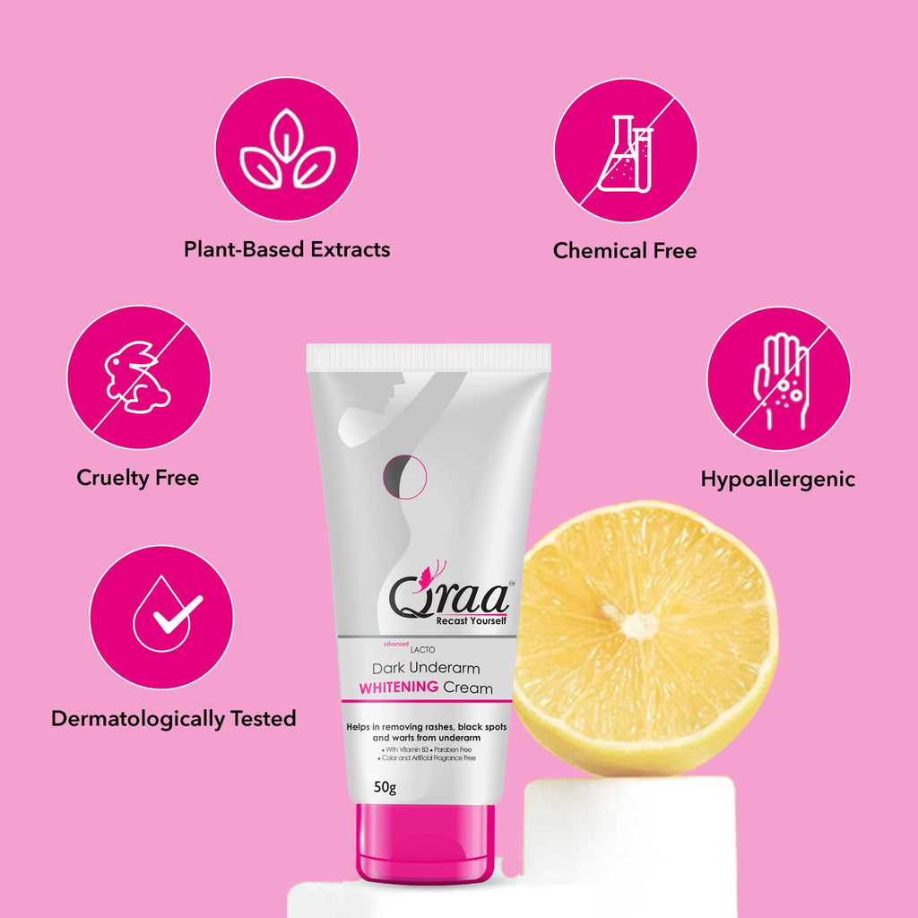 Qraa Dark Underarm Whitening Cream