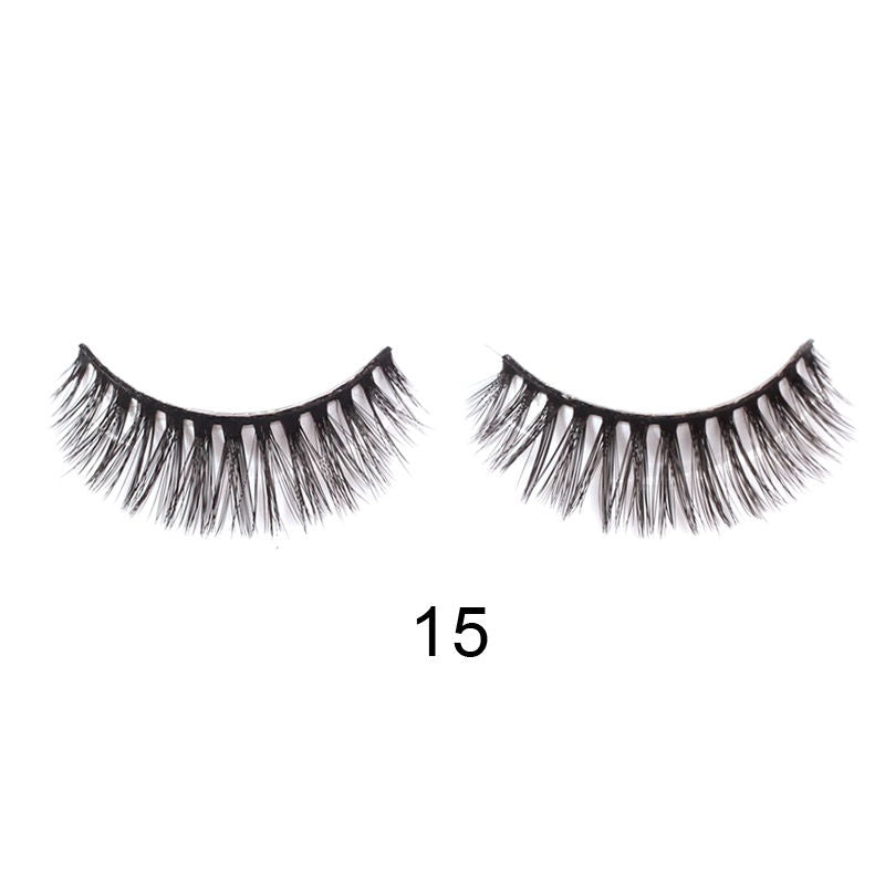 Bronson Professional 3D Effect Long and Natural Look False Eyelashes - 15
