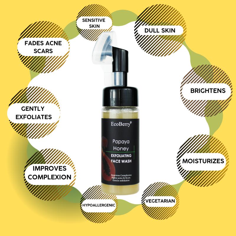 Ecoberry Papaya Honey Face Wash