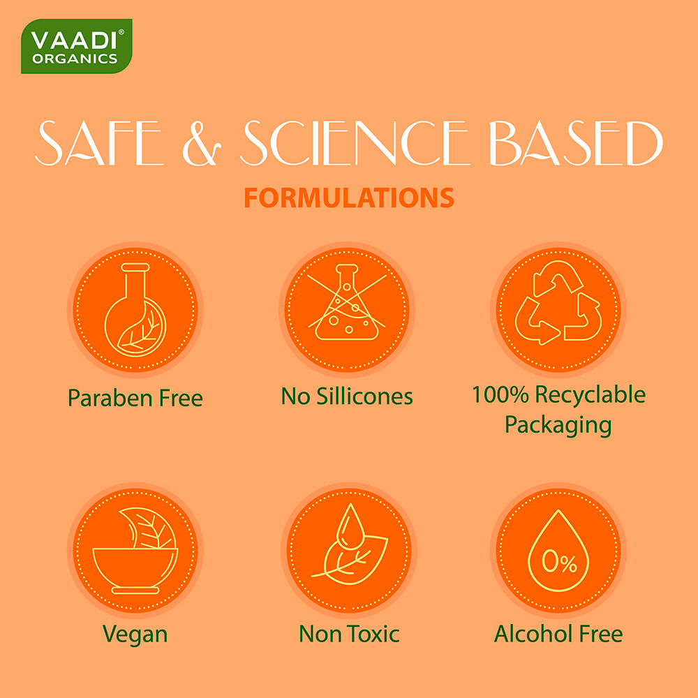 Vaadi Herbals Lip Balm with Orange & Shea Butter