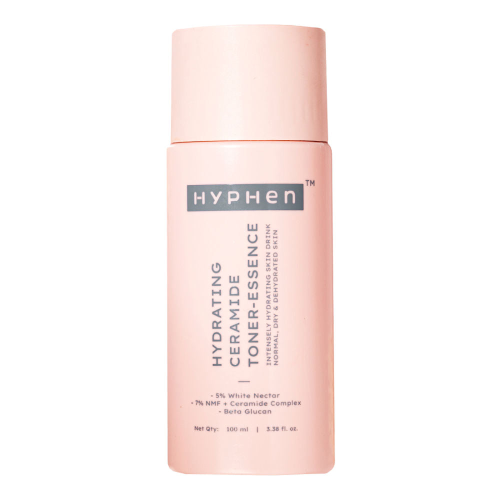 Hyphen 7% Ceramides-NMF Face Toner Essence | 5% Glass Skin Blend with Rice Water-100ml