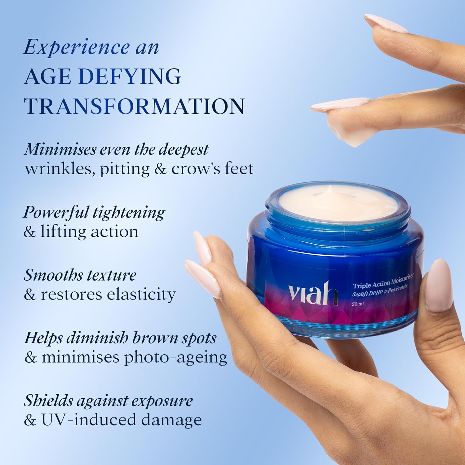 Viah Triple Action Moisturiser