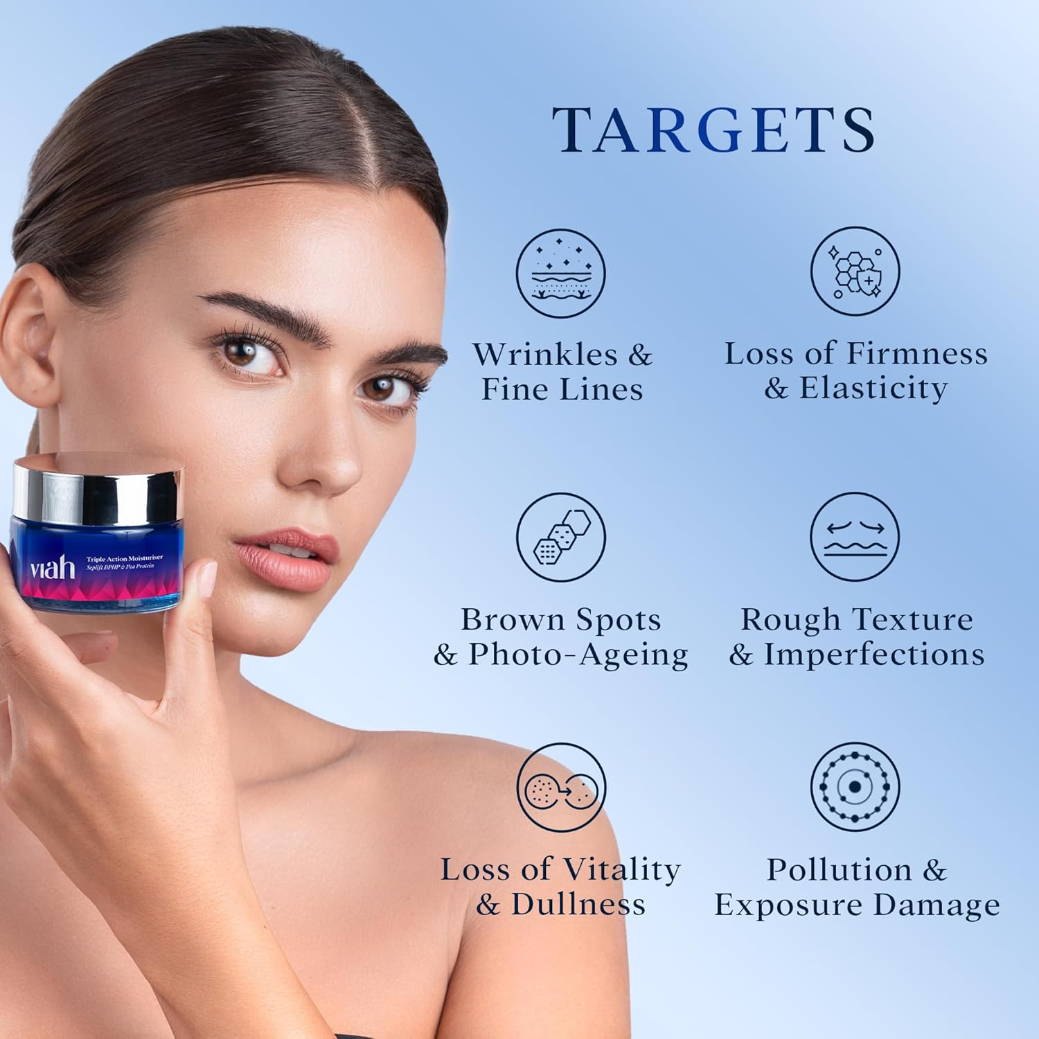 Viah Triple Action Moisturiser