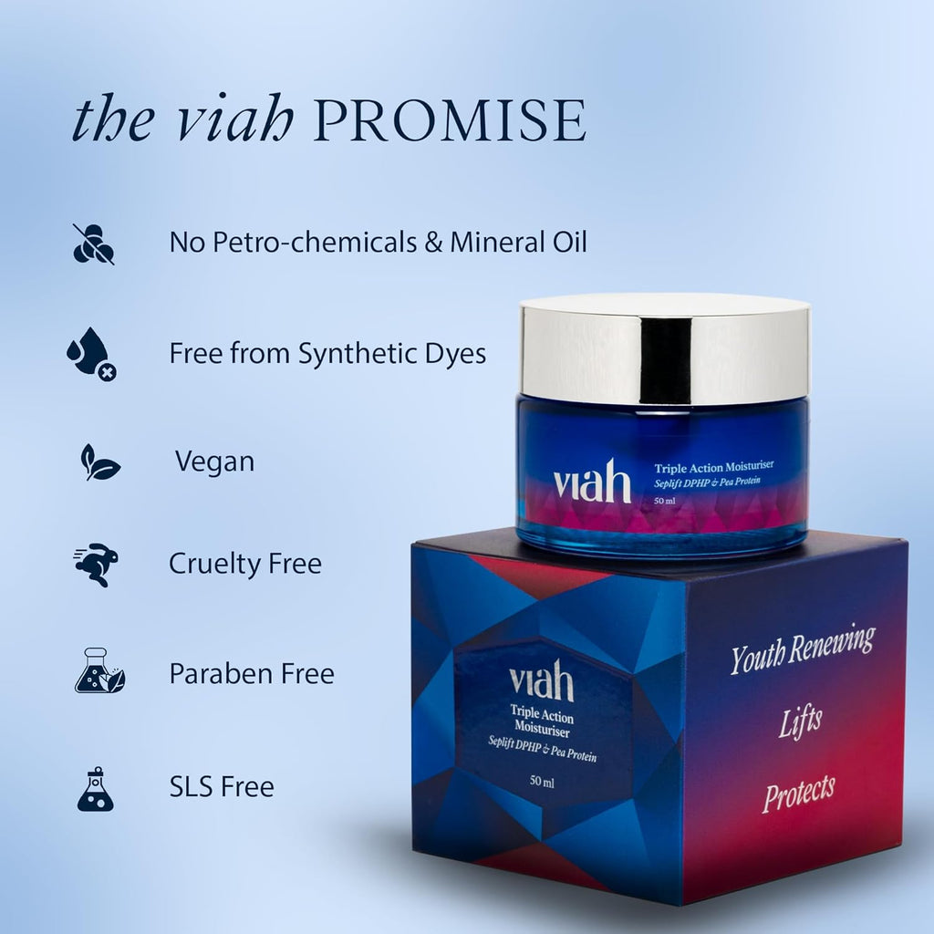Viah Triple Action Moisturiser
