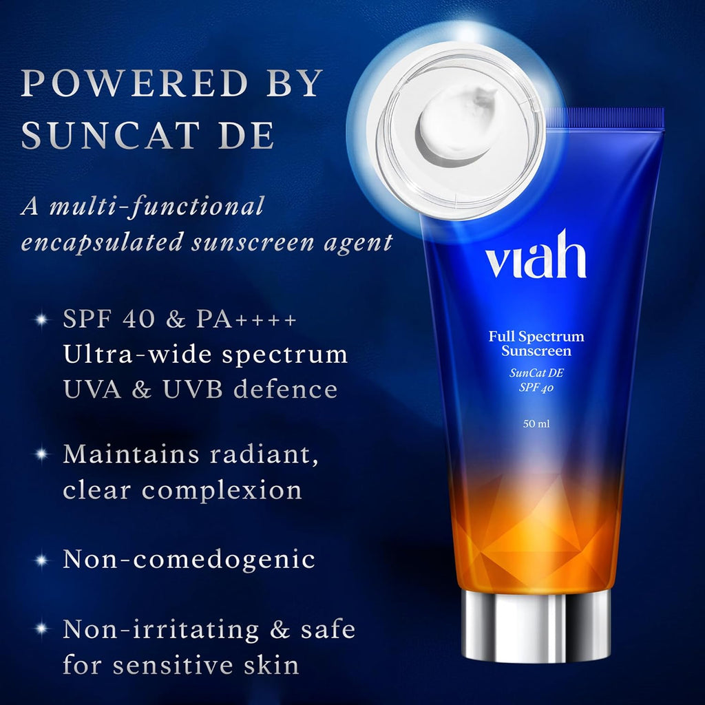 Viah Full Spectrum SPF 40 & PA++++ Sunscreen