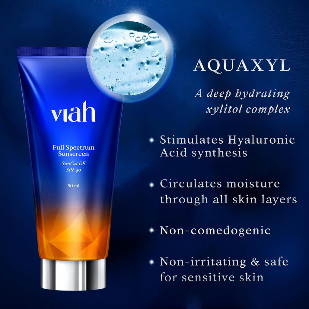 Viah Full Spectrum SPF 40 & PA++++ Sunscreen