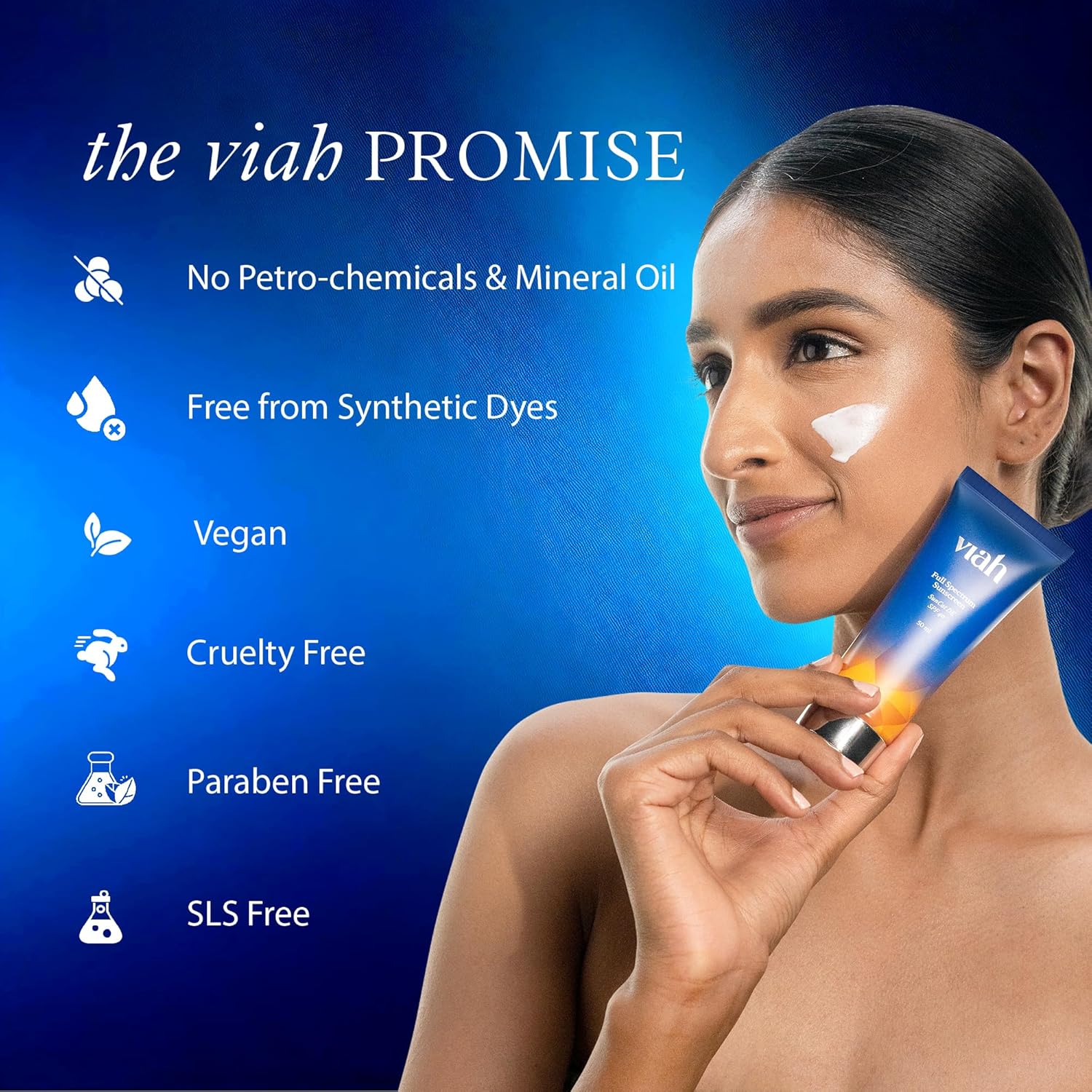 Viah Full Spectrum SPF 40 & PA++++ Sunscreen