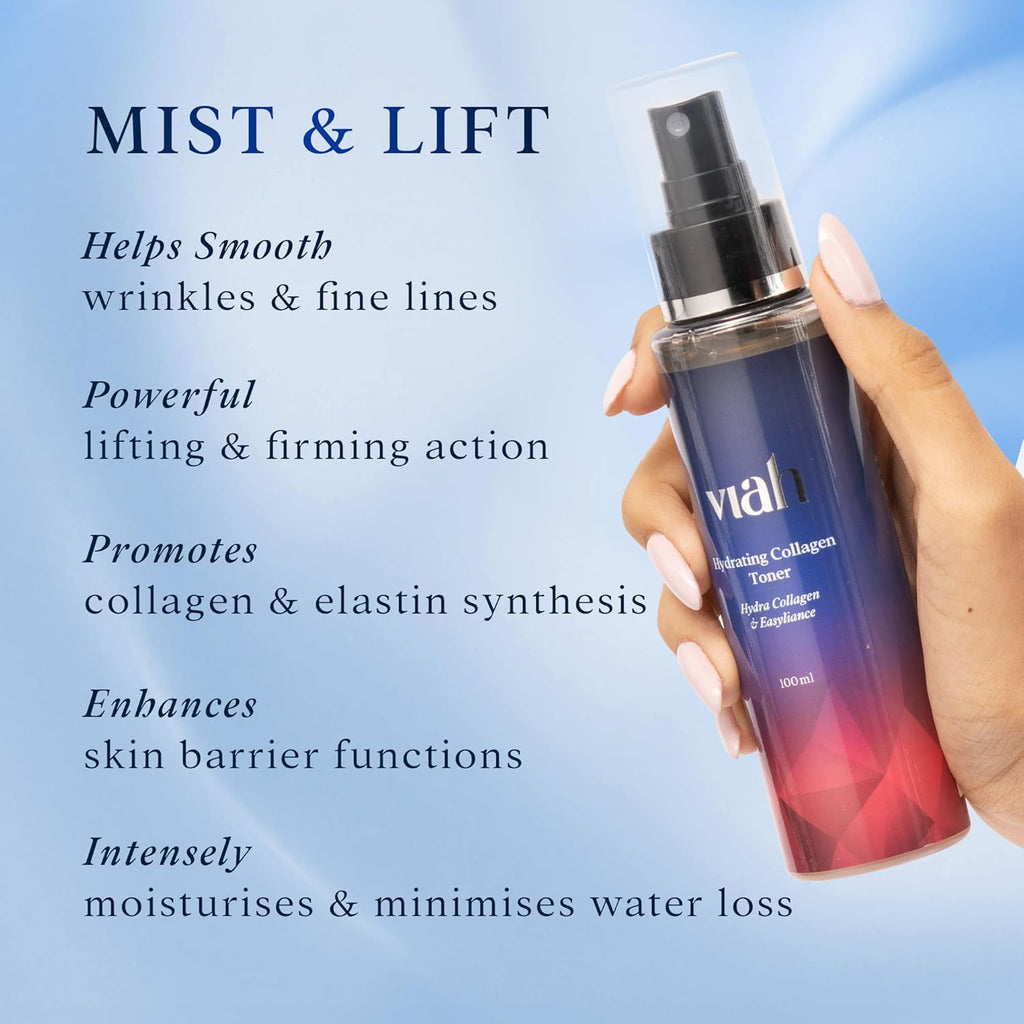 Viah Hydrating Collagen Toner with Anti Ageing & Tightening Action Rich in Hydra Collagen