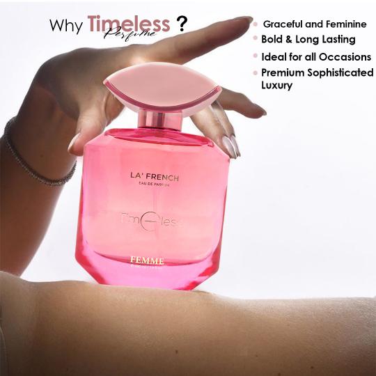 La French Timeless Long Lasting Luxury Premium Floral Fragrance Perfume