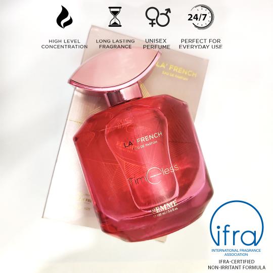 La French Timeless Long Lasting Luxury Premium Floral Fragrance Perfume