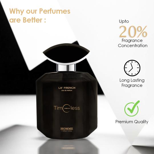 La French Timeless Long Lasting Masculine Fragrance, Premium Perfume