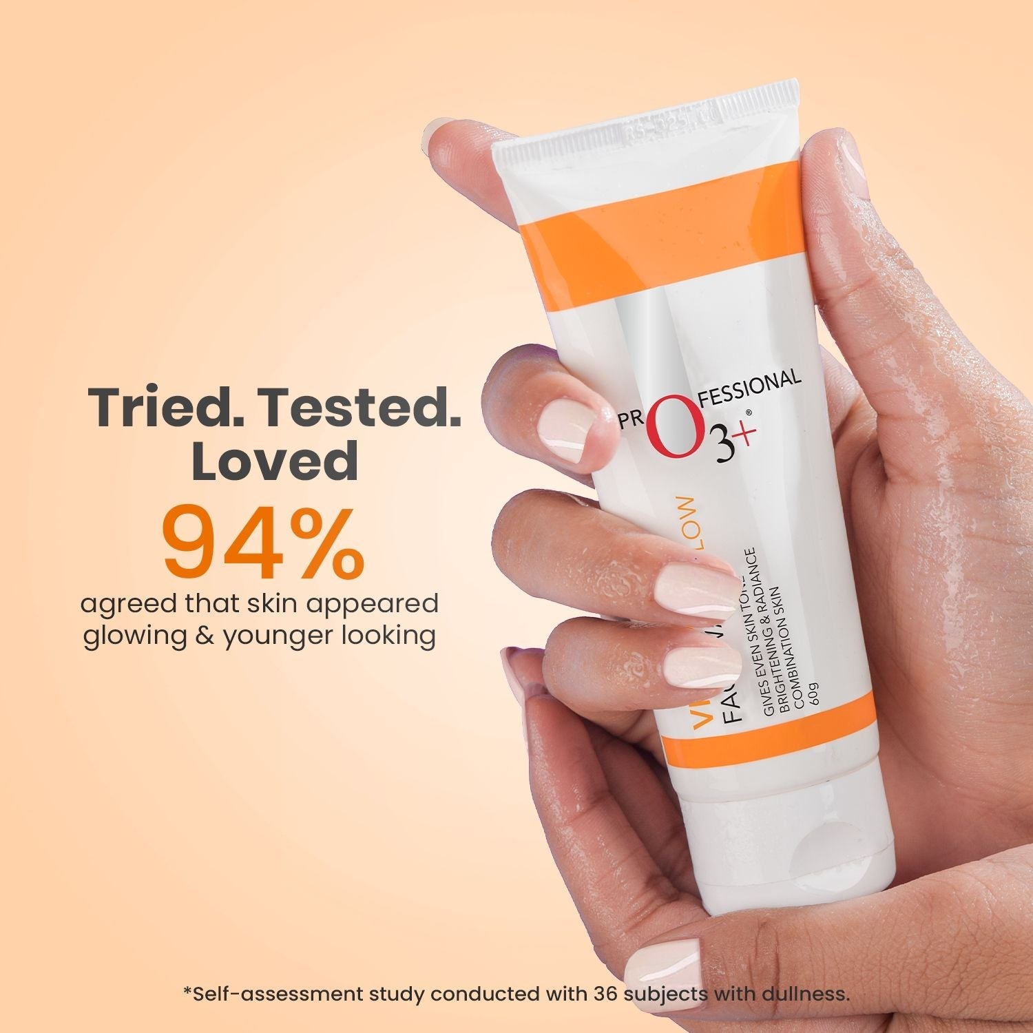 O3+ Vitamin C Face Wash Glow For Daily Brightening & Gentle Cleansing