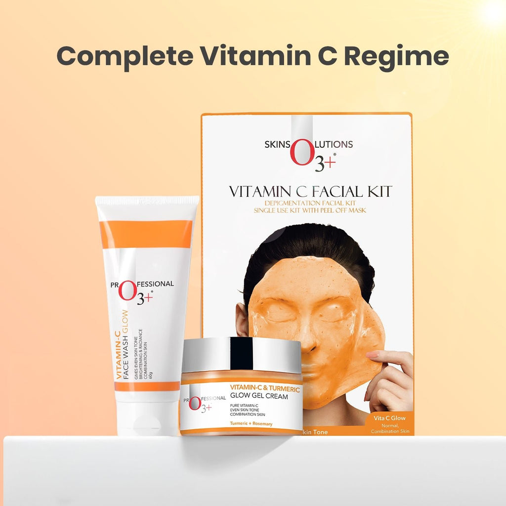O3+ Vitamin C Face Wash Glow For Daily Brightening & Gentle Cleansing