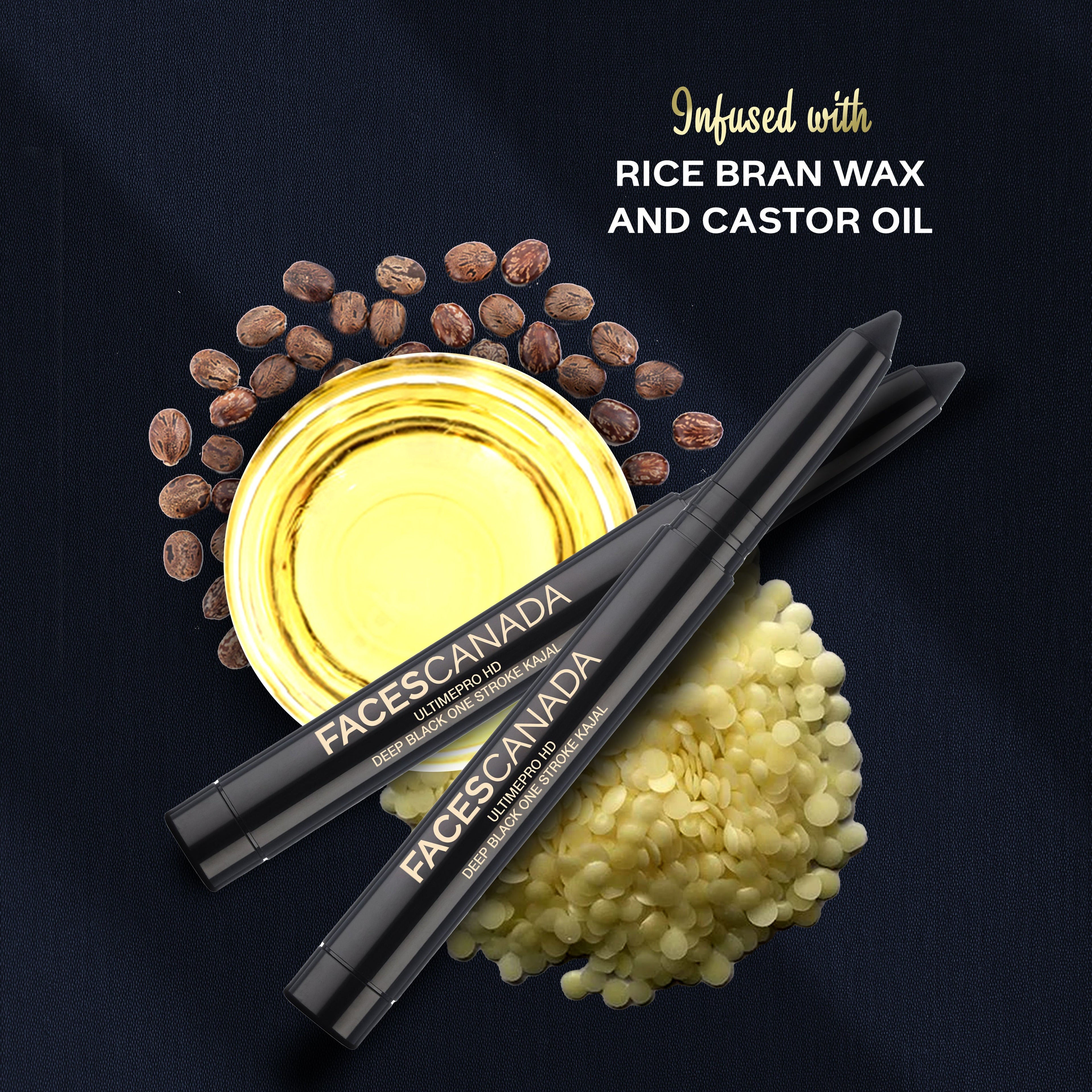 Faces Canada Ultimepro Hd Deep Black One Stroke Kajal