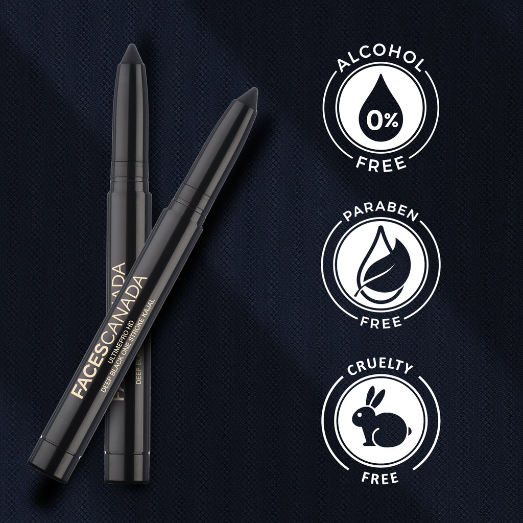 Faces Canada Ultimepro Hd Deep Black One Stroke Kajal