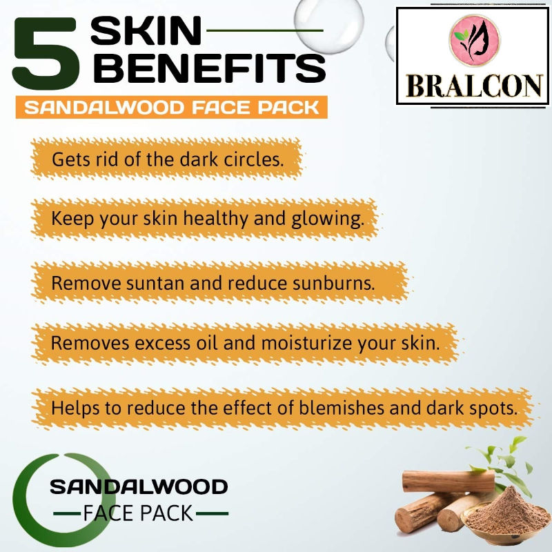 BRALCON Organic Chandan Powder