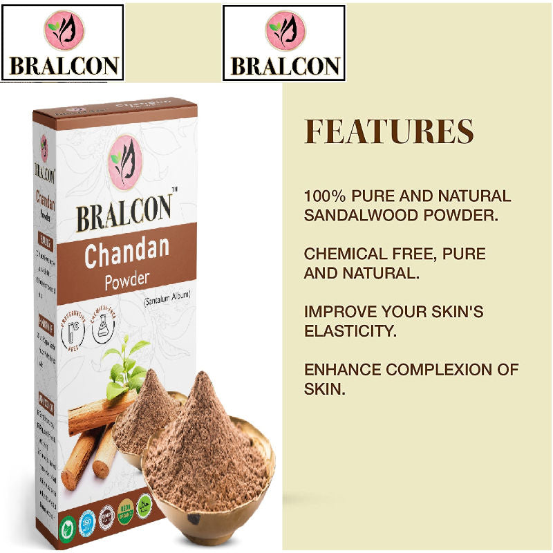 BRALCON Organic Chandan Powder