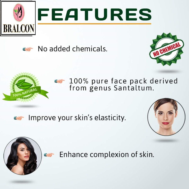 BRALCON Organic Chandan Powder