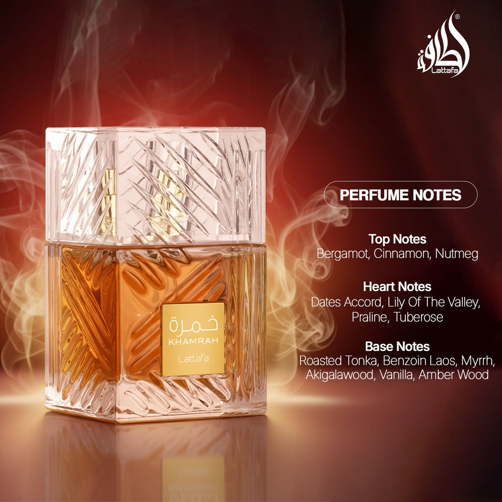 Lattafa Khamrah Long Lasting Unisex Eau De Parfum