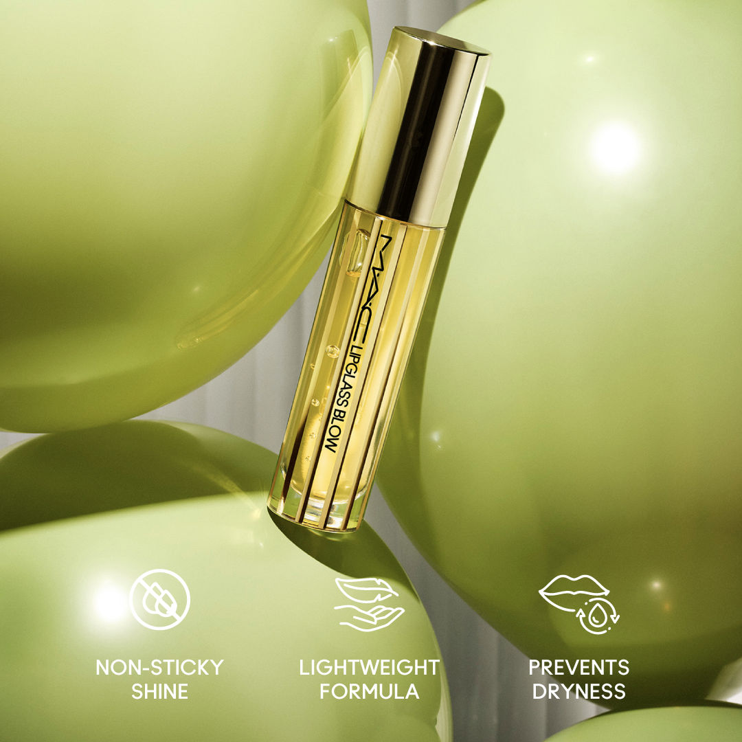 M.A.C Lipglass Blow Plumping Oil - Ginger Zinger