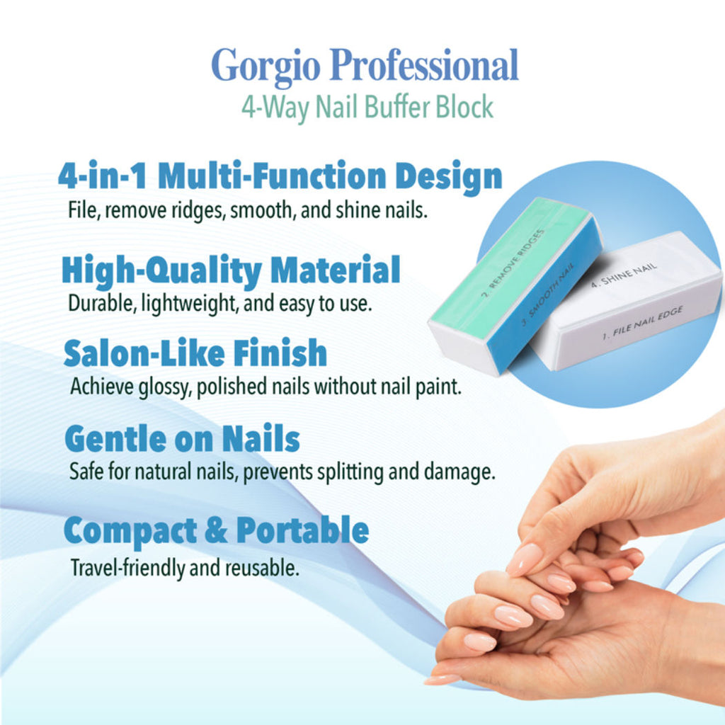 Gorgio Professional Nail Buffer GNB0101 (Colour/Design May Vary)