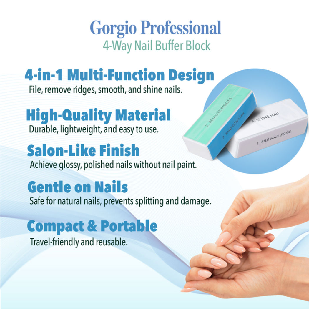 Gorgio Professional Nail Buffer GNB0101 (Colour/Design May Vary)