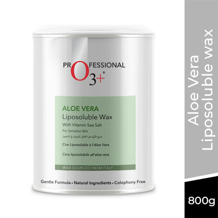 O3+ Aloe Vera Liposoluble Wax For Sensitive Skin Body Hair Removal