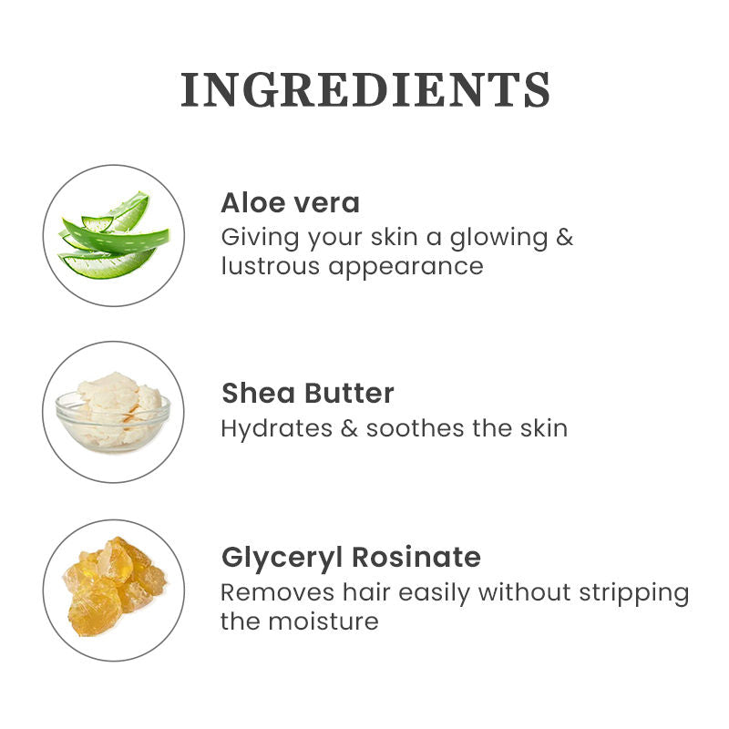 O3+ Aloe Vera Liposoluble Wax For Sensitive Skin Body Hair Removal