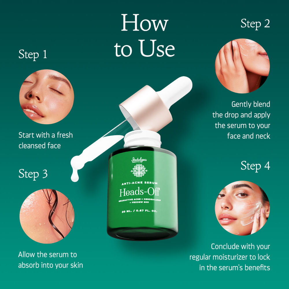 Indulgeo Essentials Heads Off Anti Acne Face Serum