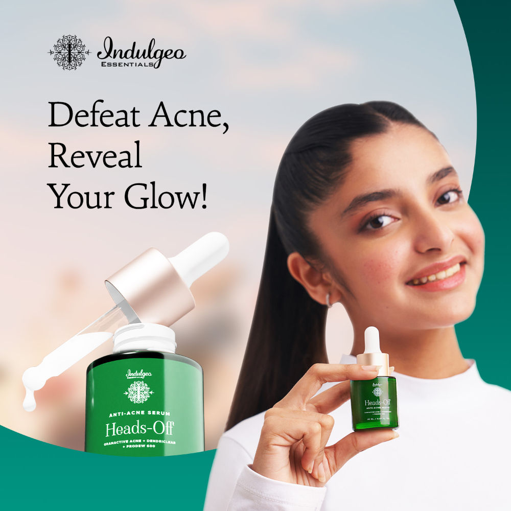 Indulgeo Essentials Heads Off Anti Acne Face Serum