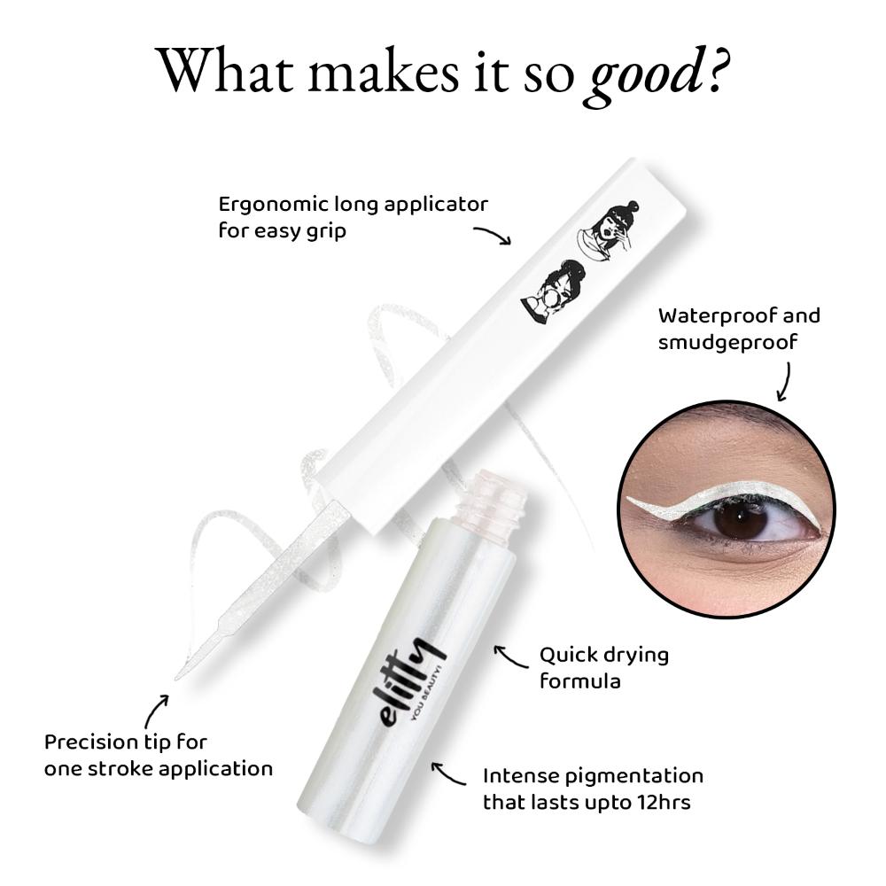 Elitty Metallic Pop Coloured Eyeliner