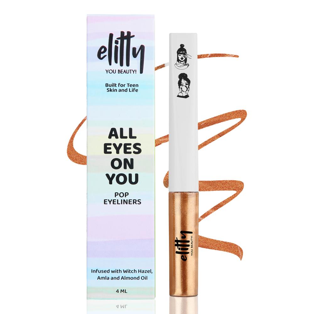 Elitty Metallic Pop Coloured Eyeliner