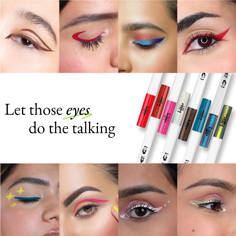 Elitty Matte Pop Coloured Eyeliner